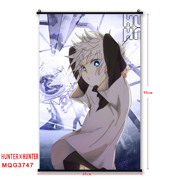 Hunter x Hunter Anime plastic pole cloth painting Wall Scroll 60X90CM  MQG3747