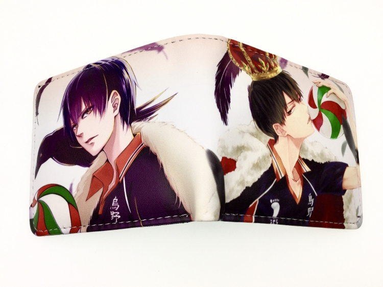 Haikyuu!! two fold  Short wallet 11X9.5CM 60G 2466