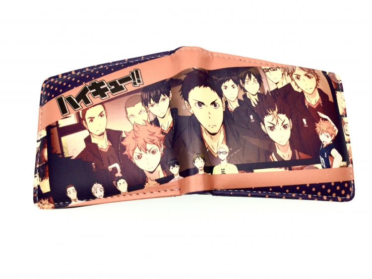 Haikyuu!! two fold  Short wallet 11X9.5CM 60G 2464