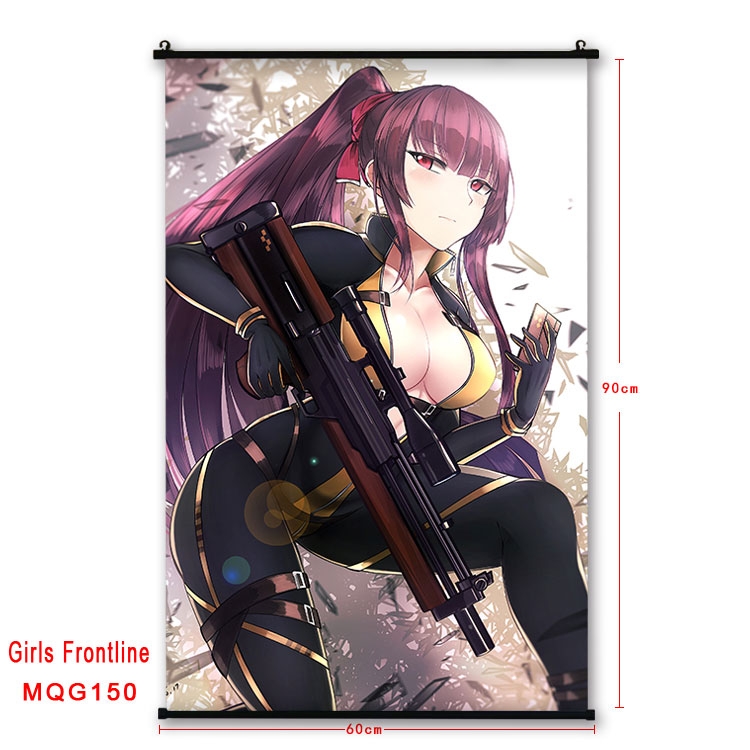 Girls Frontline Anime plastic pole cloth painting Wall Scroll 60X90CM  MQG150