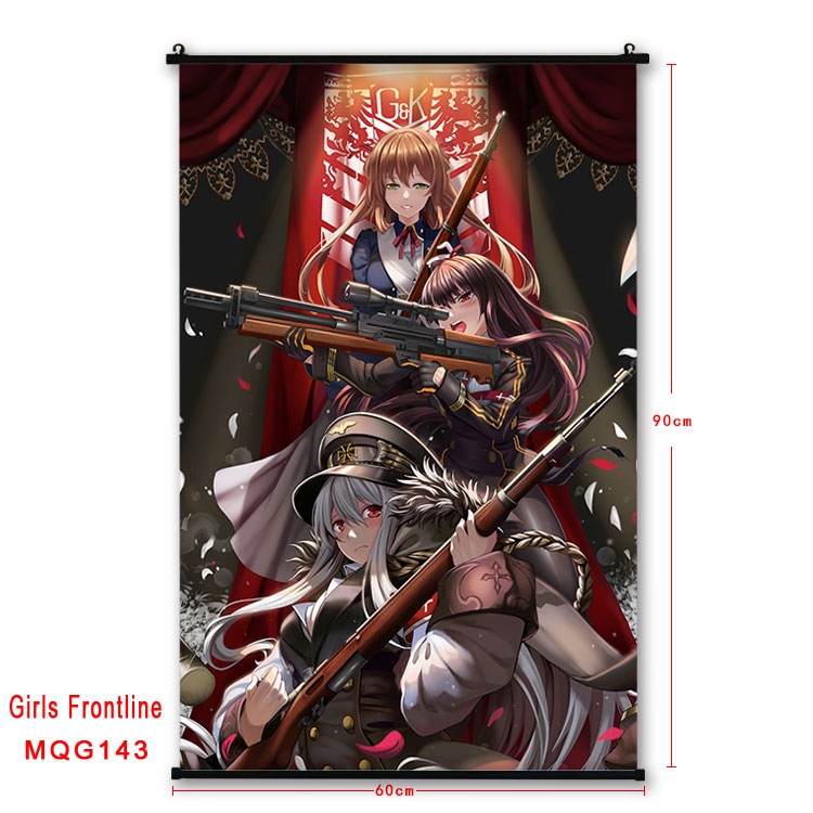 Girls Frontline Anime plastic pole cloth painting Wall Scroll 60X90CM  MQG143