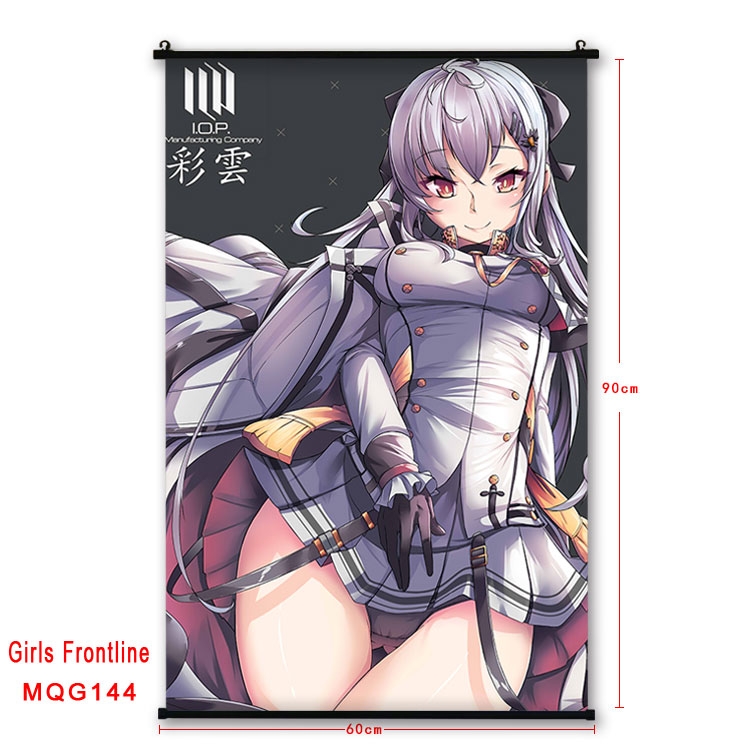 Girls Frontline Anime plastic pole cloth painting Wall Scroll 60X90CM  MQG144