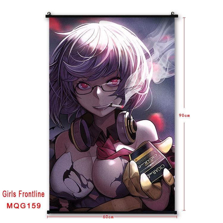 Girls Frontline Anime plastic pole cloth painting Wall Scroll 60X90CM  MQG159