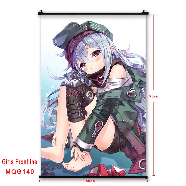 Girls Frontline Anime plastic pole cloth painting Wall Scroll 60X90CM  MQG140