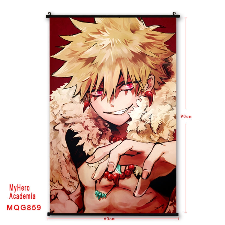 My Hero Academia Anime plastic pole cloth painting Wall Scroll 60X90CM  MQG859