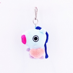 BTS Cartoon plush toy doll key...