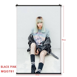 BLACK PINK BLACK plastic pole ...