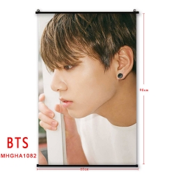 BTS black plastic pole cloth p...