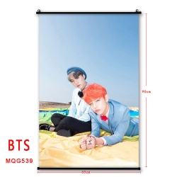 BTS black plastic pole cloth p...