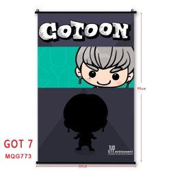 GOT 7 Anime plastic pole cloth...