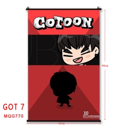 GOT 7 Anime plastic pole cloth...