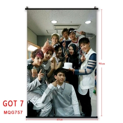 GOT 7 Anime plastic pole cloth...