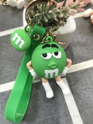 Cartoon silicone key chain pen...