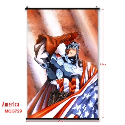 American Flag plastic pole clo...