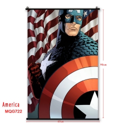 American Flag plastic pole clo...