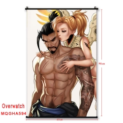 Overwatch Anime plastic pole c...