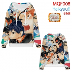 Haikyuu!! Hooded pullover plus...