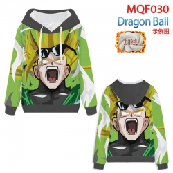 DRAGON BALL Hooded pullover pl...