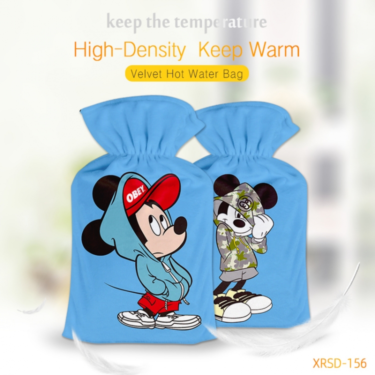 Mickey&Donald Fine plush washable rubber hot water bottle XRSD156