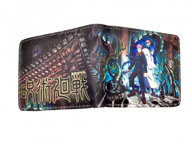Jujutsu Kaisen two fold  Short wallet 11X9.5CM 60G Style 1