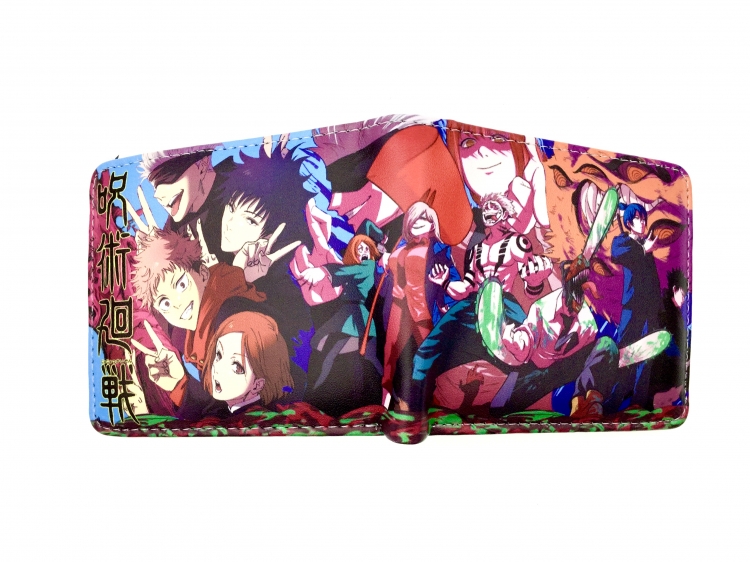 Jujutsu Kaisen two fold  Short wallet 11X9.5CM 60G Style 6