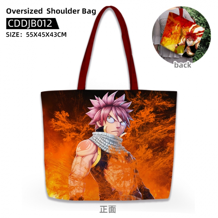 Fairy tail Anime oversized shoulder bag CDDJB012