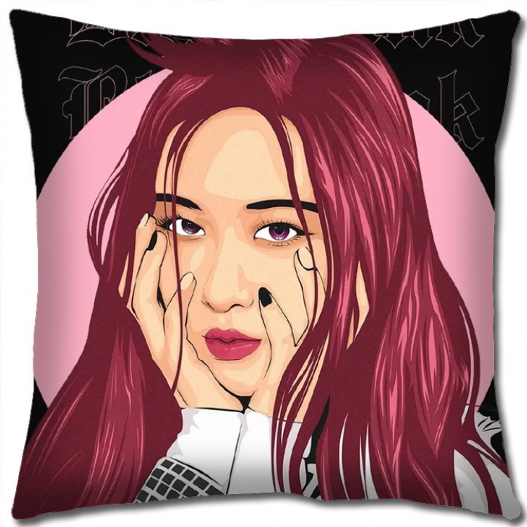 BLACKPINK square full-color pillow cushion 45X45CM NO FILLING BP346