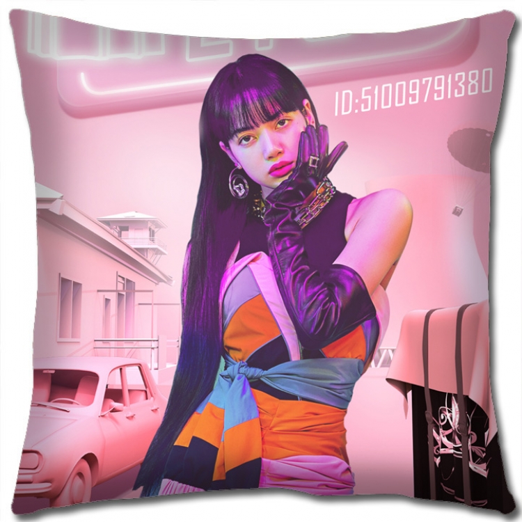 BLACKPINK square full-color pillow cushion 45X45CM NO FILLING BP314