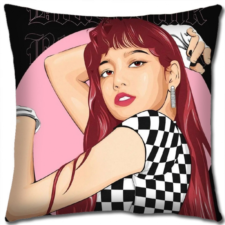 BLACKPINK square full-color pillow cushion 45X45CM NO FILLING BP349