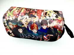 Haikyuu!! Double zipper PU pen...