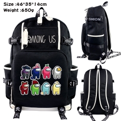 Among us Data USB Backpack Car...