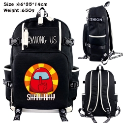 Among us Data USB Backpack Car...