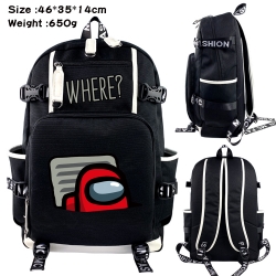 Among us Data USB Backpack Car...