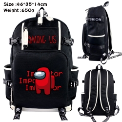 Among us Data USB Backpack Car...