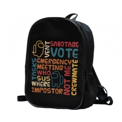 AmongUS Anime backpack student...