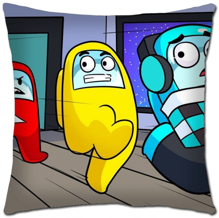 Among Us Anime square full-color pillow cushion 45X45CM NO FILLING A2-37