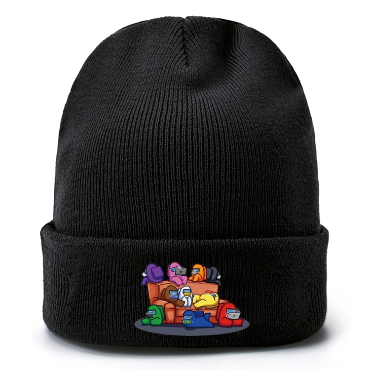 Among Us-8 Printed knitted Hat woolen Hat