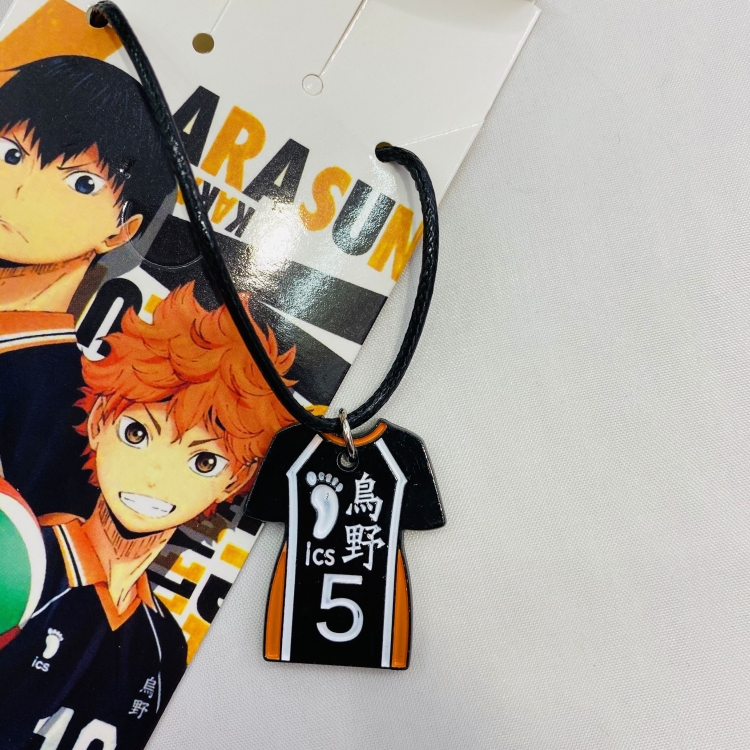 Haikyuu!! Anime Stainless steel military necklace 4617