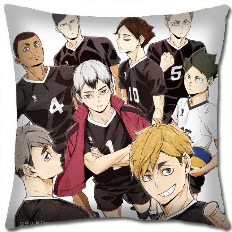 Haikyuu!! Anime square full-color pillow cushion 45X45CM NO FILLING p1320