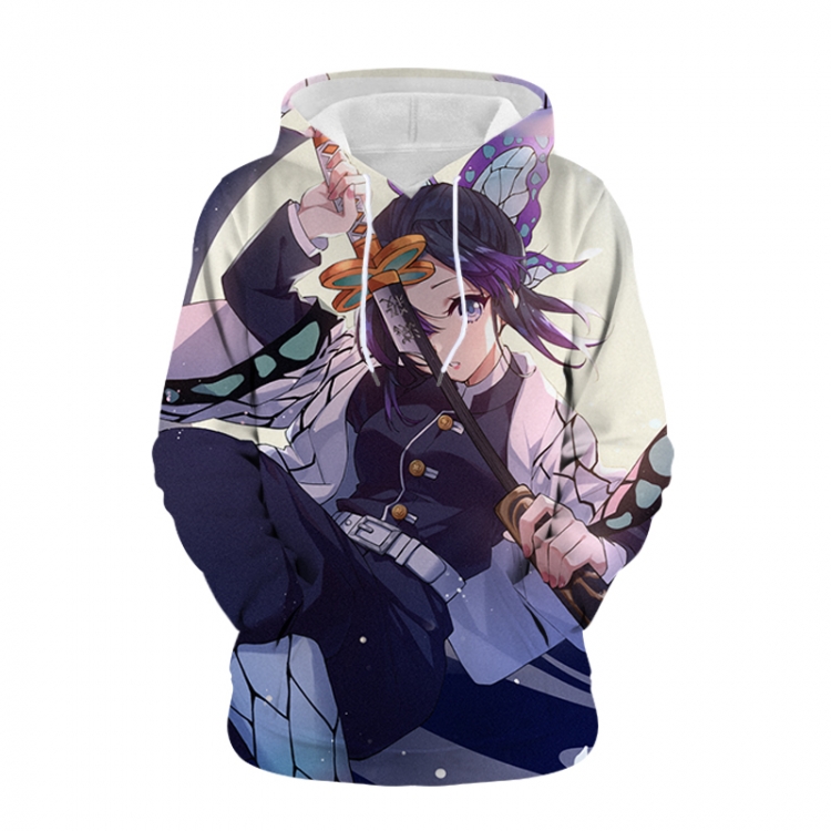 Demon Slayer Kimets Anime 3D digital printing casual fashion hooded sweater