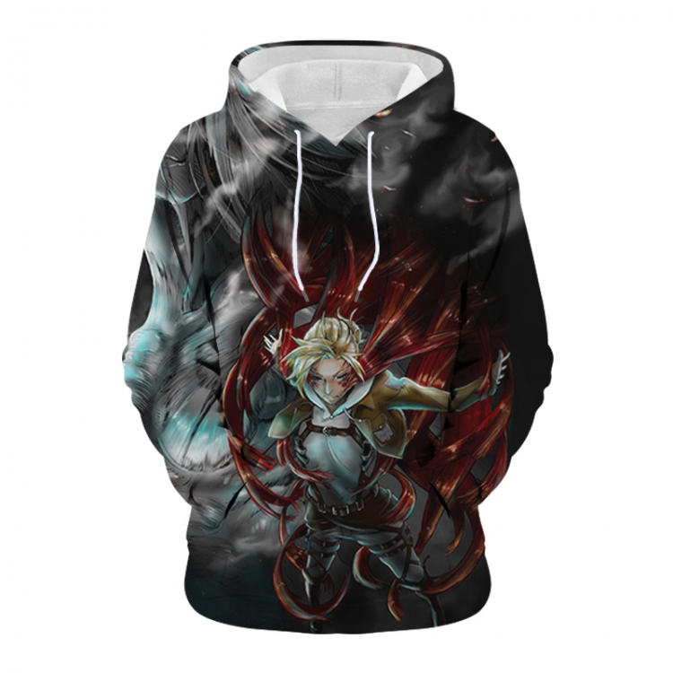 Shingeki no Kyojin Anime 3D digital printing casual fashion hooded sweater