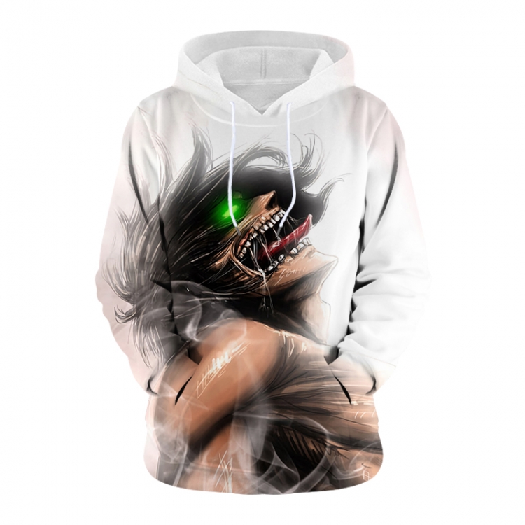 Shingeki no Kyojin Anime 3D digital printing casual fashion hooded sweater