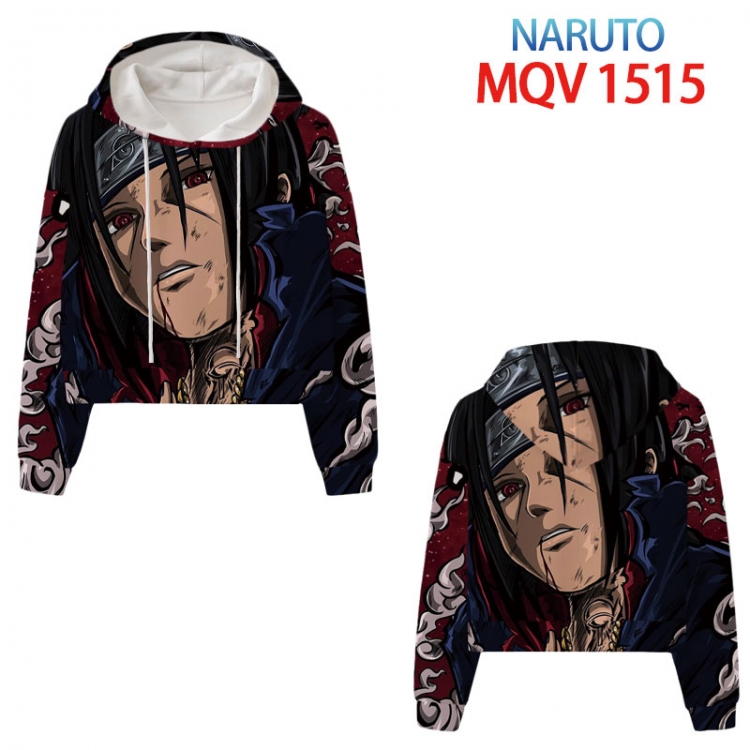 Naruto Anime printed women's short sweater XS-4XL 8 sizes MQV 1515