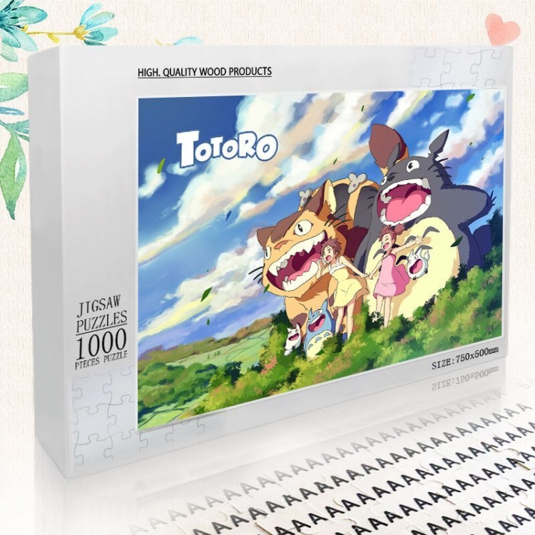 TOTORO Cartoon Adult Decompression Puzzle 1000 Pieces 5548