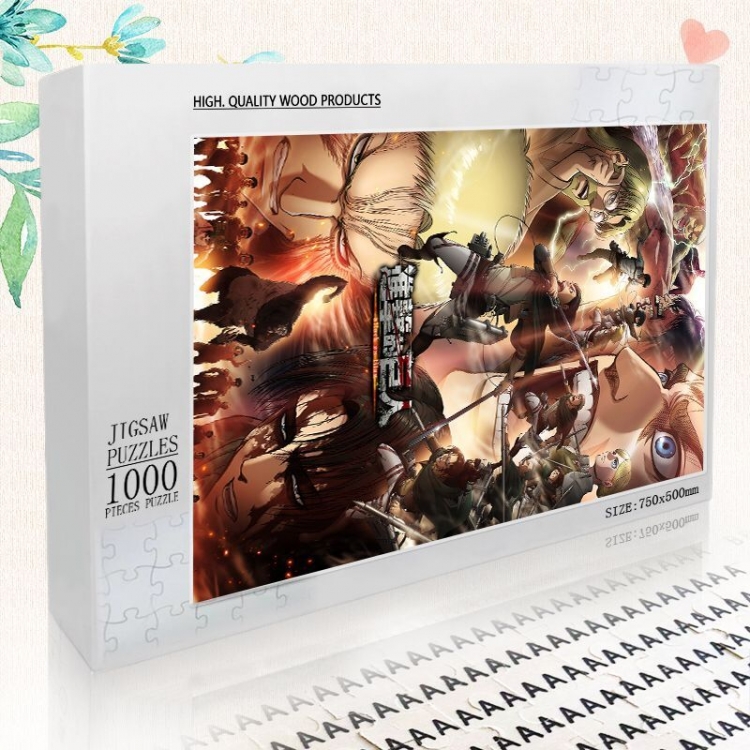 Shingeki no Kyojin  Cartoon Adult Decompression Puzzle 1000 Pieces 5628