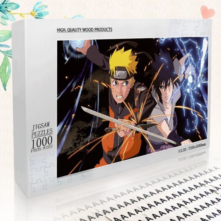 Naruto Cartoon Adult Decompression Puzzle 1000 Pieces 5636