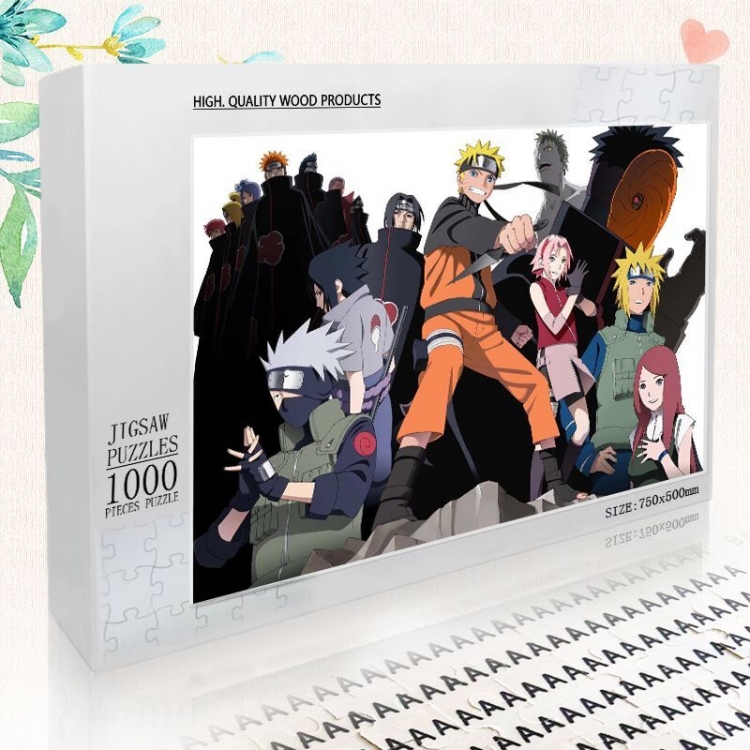 Naruto Cartoon Adult Decompression Puzzle 1000 Pieces 5642
