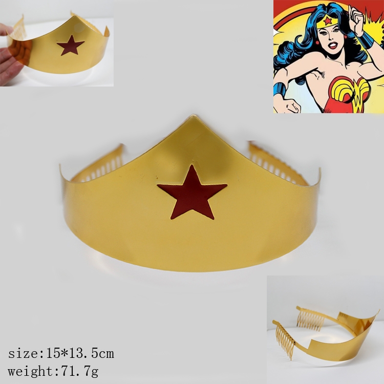 Wonder Woman  Crown hairpin headband