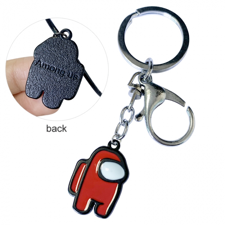 Among us  Cartoon surrounding zinc alloy Key Chain  price for 5 pcs