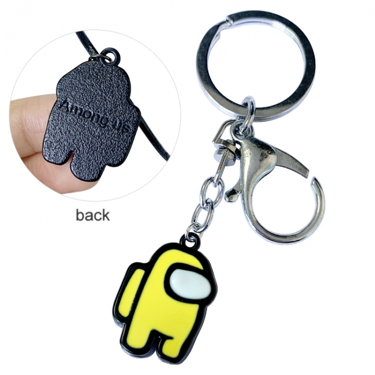 Among us  Cartoon surrounding zinc alloy Key Chain  price for 5 pcs